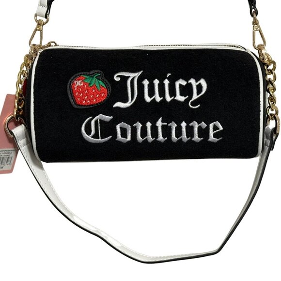 Juicy Couture Strawberry Cylinder Crossbody Bag w/ Strawberry Coin Purse - NWT - Picture 2 of 13